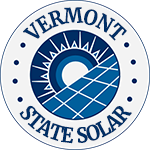 Vermont State Solar logo.